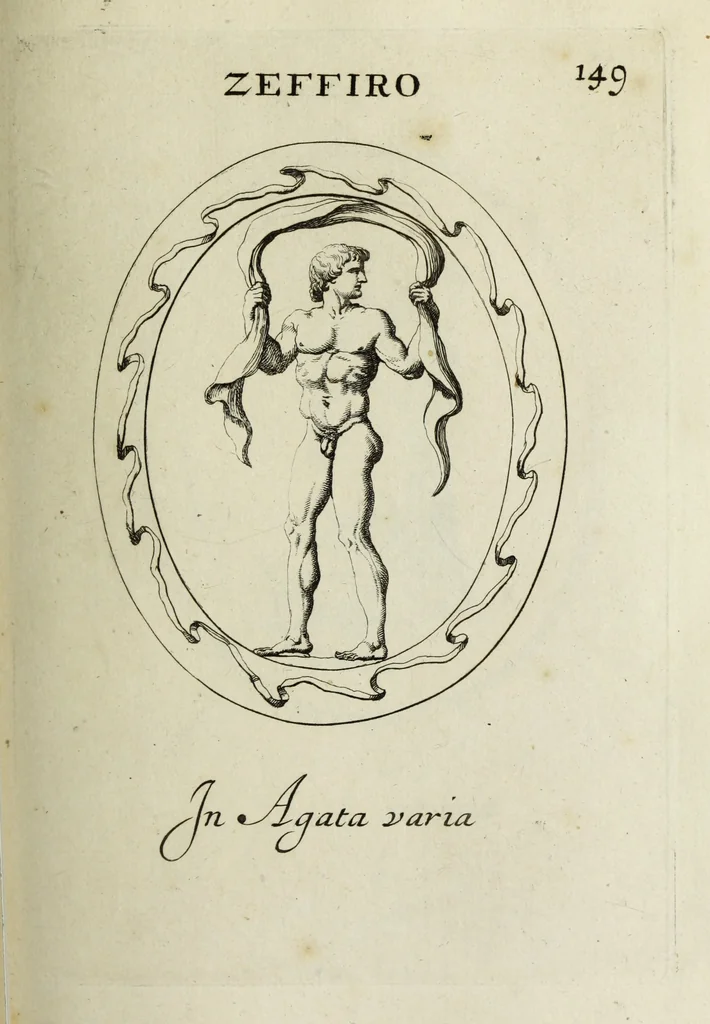 An illustration from Gemmae et sculpturae antiquae, 1694, leaf 430