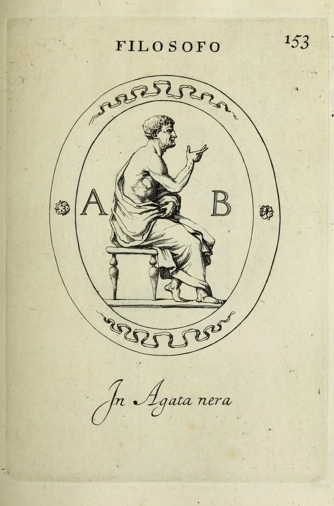 An illustration from Gemmae et sculpturae antiquae, 1694, leaf 438