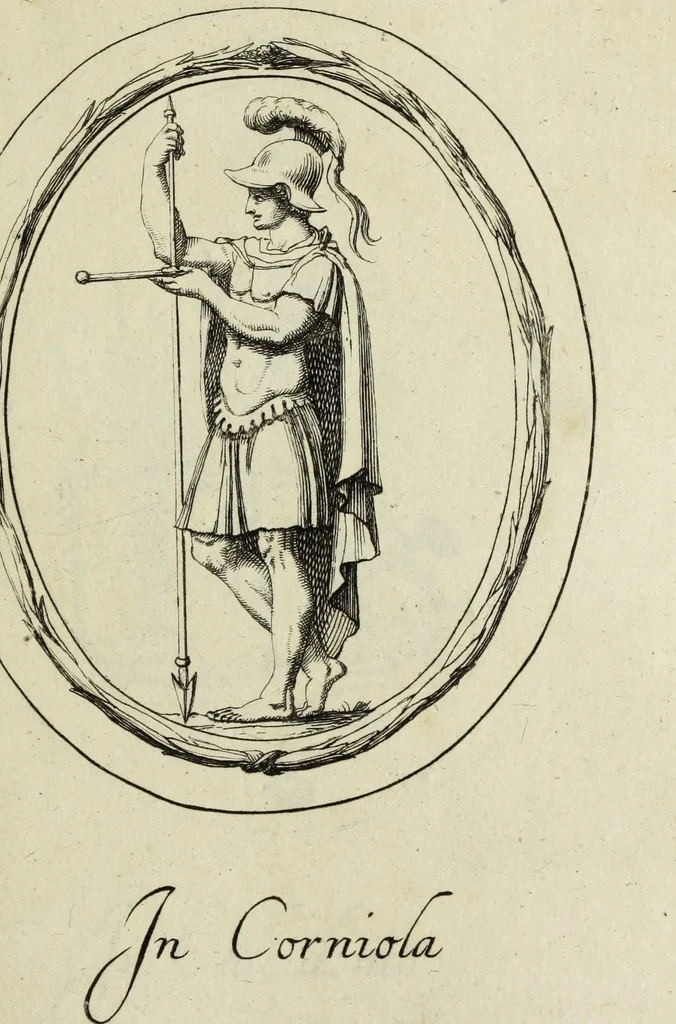 An illustration from Gemmae et sculpturae antiquae, 1694, leaf 442