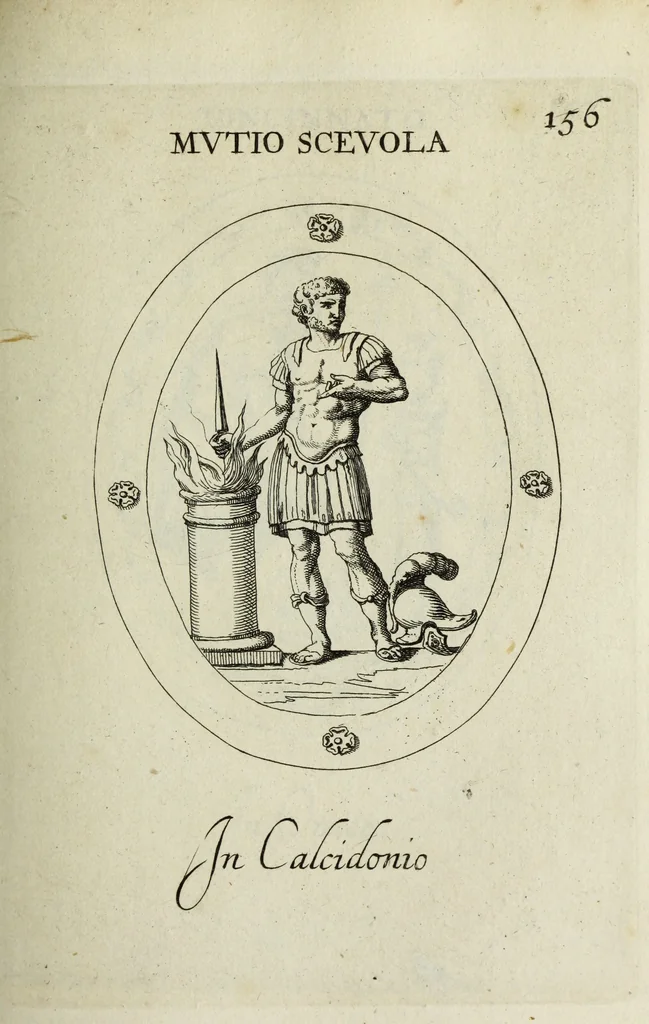 An illustration from Gemmae et sculpturae antiquae, 1694, leaf 444