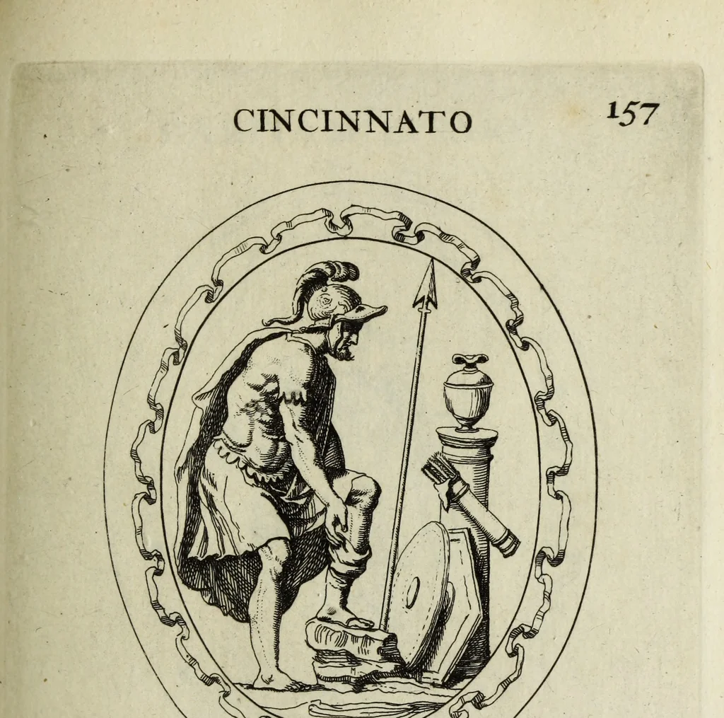 An illustration from Gemmae et sculpturae antiquae, 1694, leaf 446