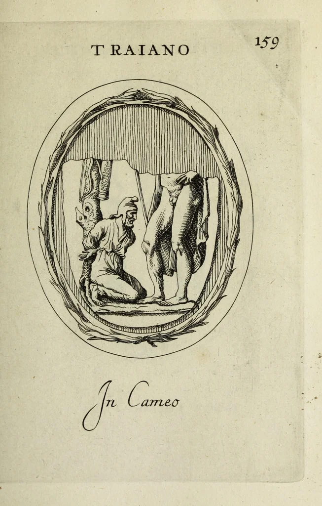An illustration from Gemmae et sculpturae antiquae, 1694, leaf 450