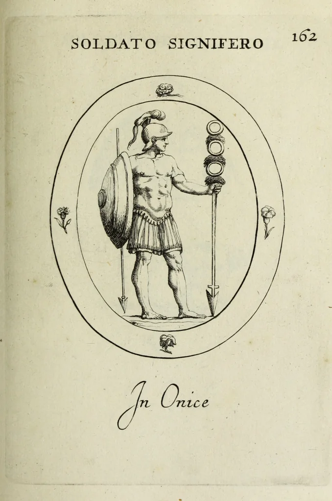 An illustration from Gemmae et sculpturae antiquae, 1694, leaf 456