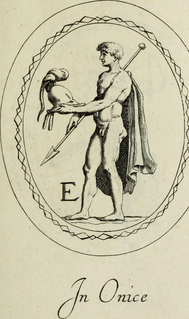 An illustration from Gemmae et sculpturae antiquae, 1694, leaf 460