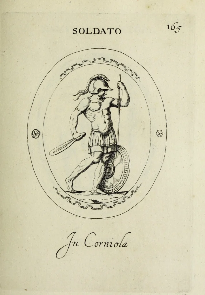 An illustration from Gemmae et sculpturae antiquae, 1694, leaf 462