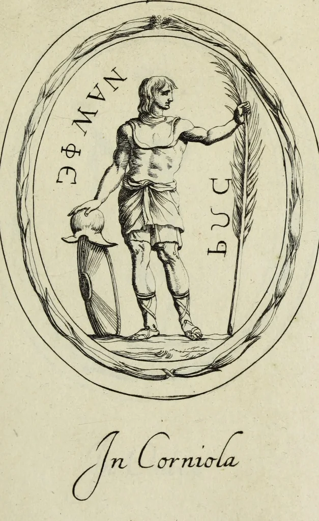 An illustration from Gemmae et sculpturae antiquae, 1694, leaf 464