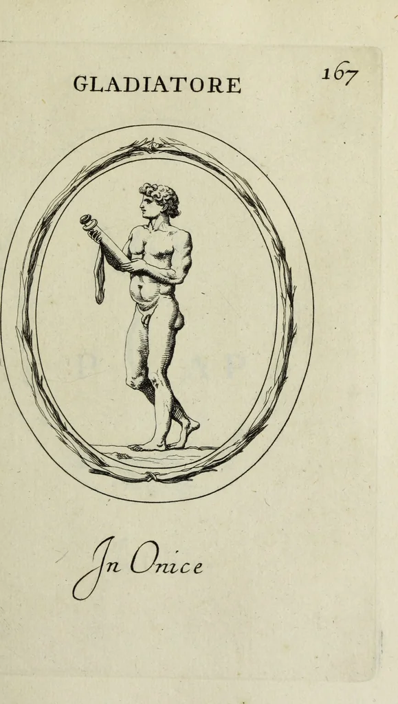 An illustration from Gemmae et sculpturae antiquae, 1694, leaf 466