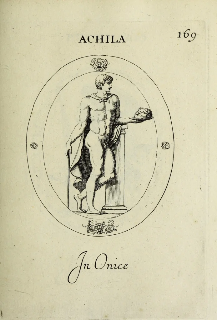 An illustration from Gemmae et sculpturae antiquae, 1694, leaf 470