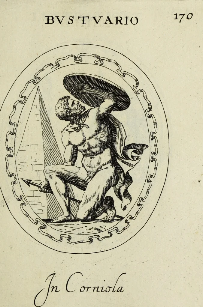 An illustration from Gemmae et sculpturae antiquae, 1694, leaf 472