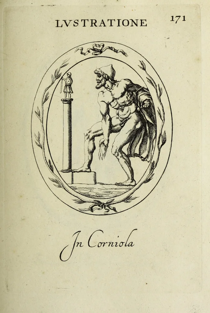 An illustration from Gemmae et sculpturae antiquae, 1694, leaf 474