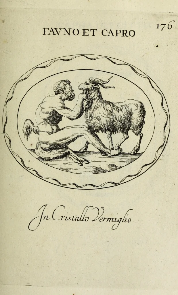 An illustration from Gemmae et sculpturae antiquae, 1694, leaf 484