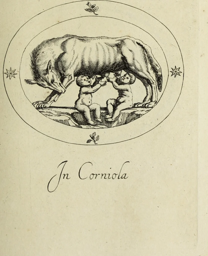 An illustration from Gemmae et sculpturae antiquae, 1694, leaf 494