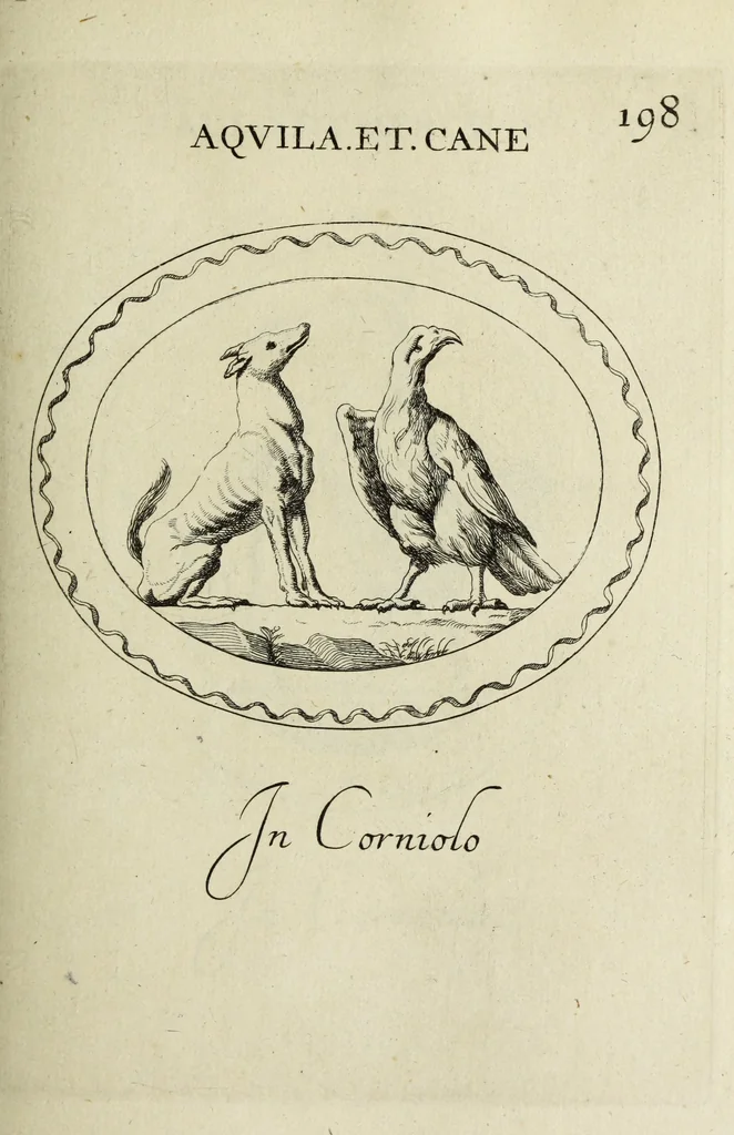An illustration from Gemmae et sculpturae antiquae, 1694, leaf 528