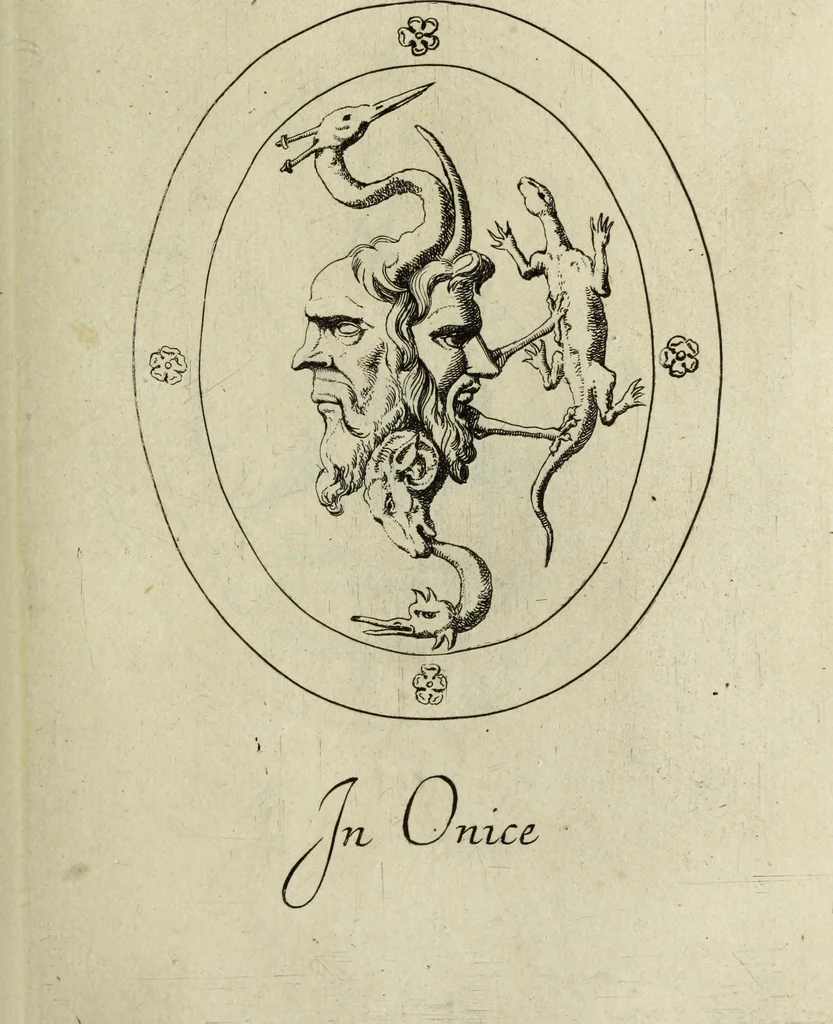 An illustration from Gemmae et sculpturae antiquae, 1694, leaf 540