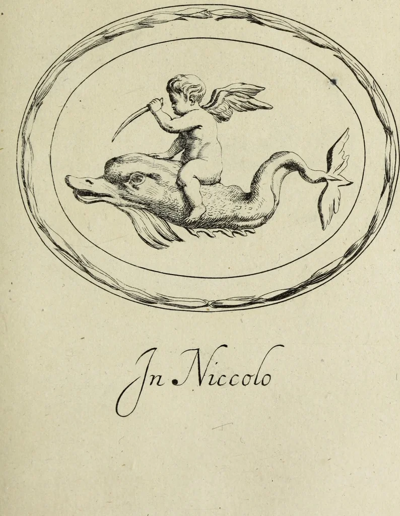An illustration from Gemmae et sculpturae antiquae, 1694, leaf 552