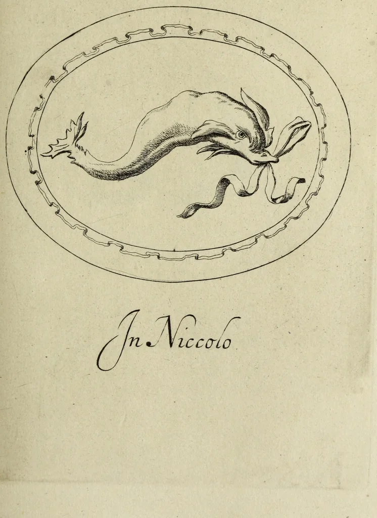 An illustration from Gemmae et sculpturae antiquae, 1694, leaf 554