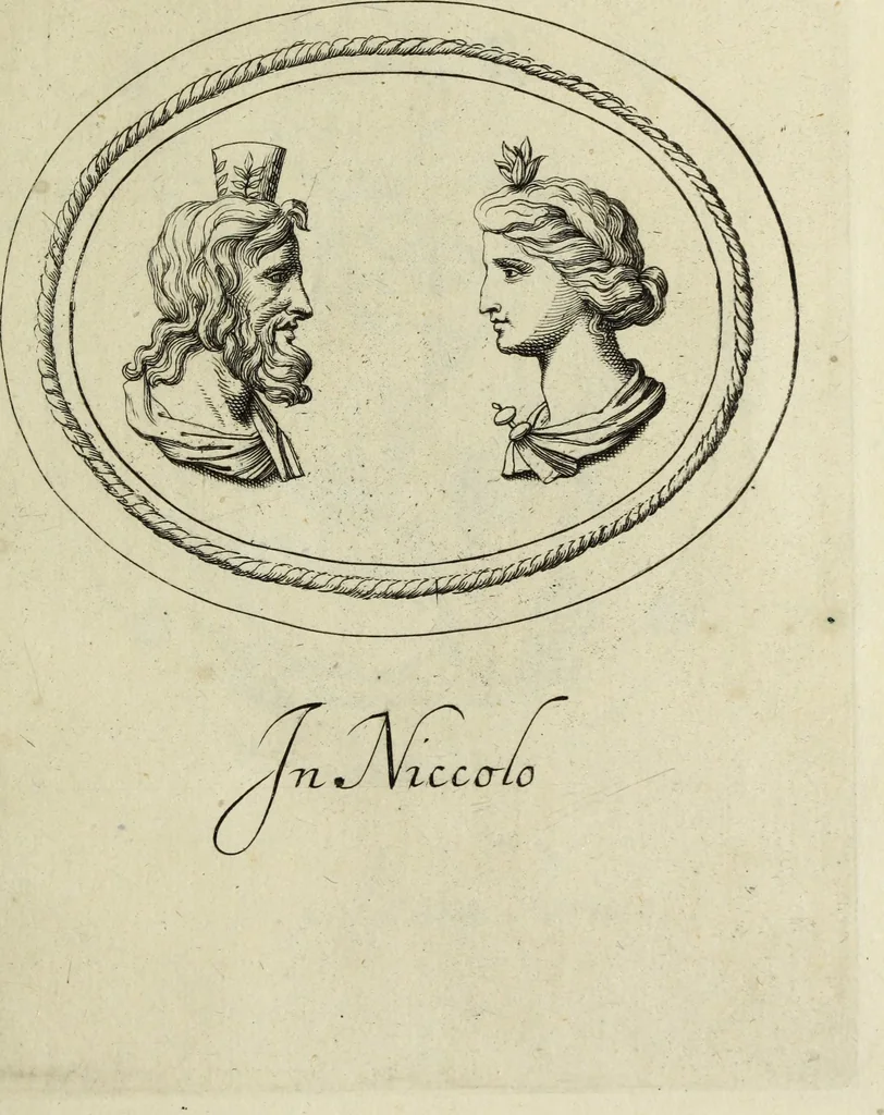 An illustration from Gemmae et sculpturae antiquae, 1694, leaf 650