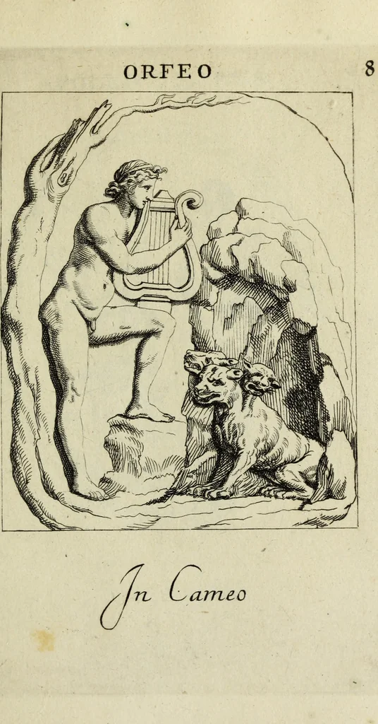 An illustration from Gemmae et sculpturae antiquae, 1694, leaf 658