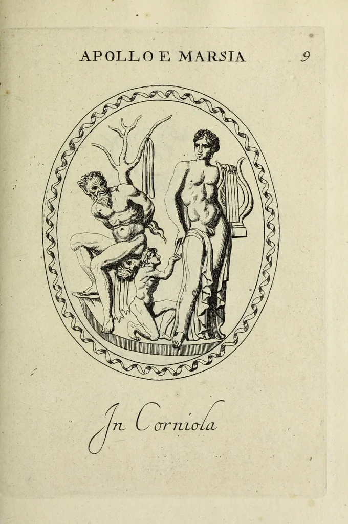 An illustration from Gemmae et sculpturae antiquae, 1694, leaf 660