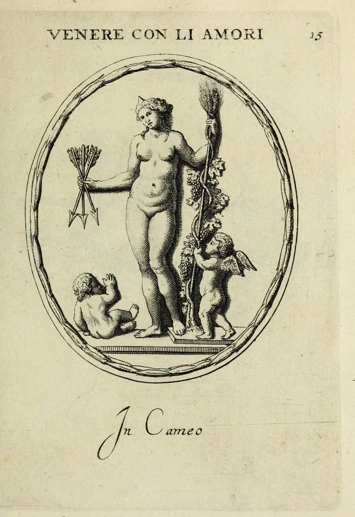 An illustration from Gemmae et sculpturae antiquae, 1694, leaf 672
