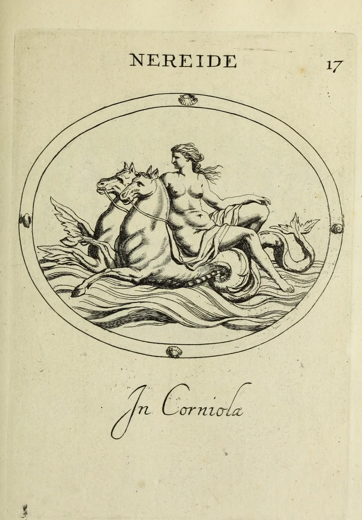An illustration from Gemmae et sculpturae antiquae, 1694, leaf 676