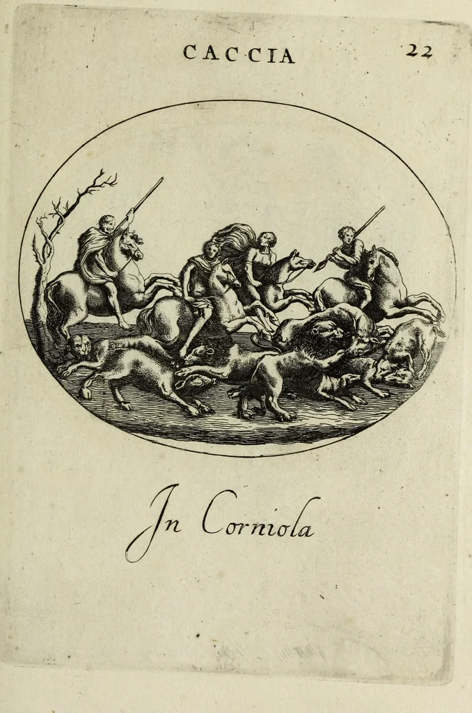 An illustration from Gemmae et sculpturae antiquae, 1694, leaf 686