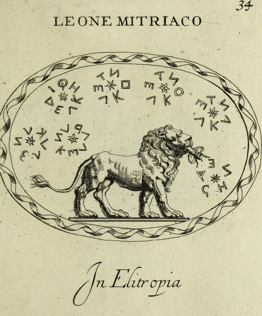 An illustration from Gemmae et sculpturae antiquae, 1694, leaf 710