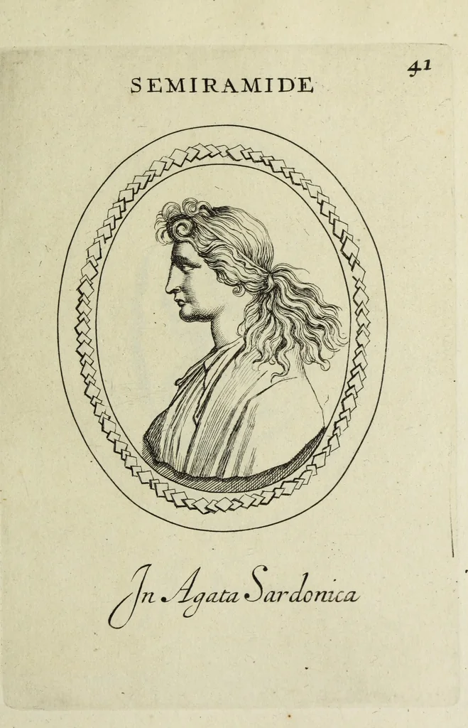 An illustration from Gemmae et sculpturae antiquae, 1694, leaf 724