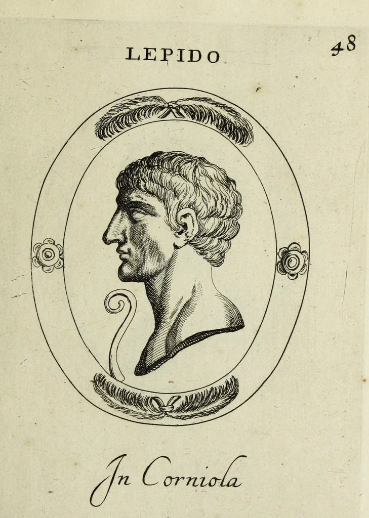 An illustration from Gemmae et sculpturae antiquae, 1694, leaf 738