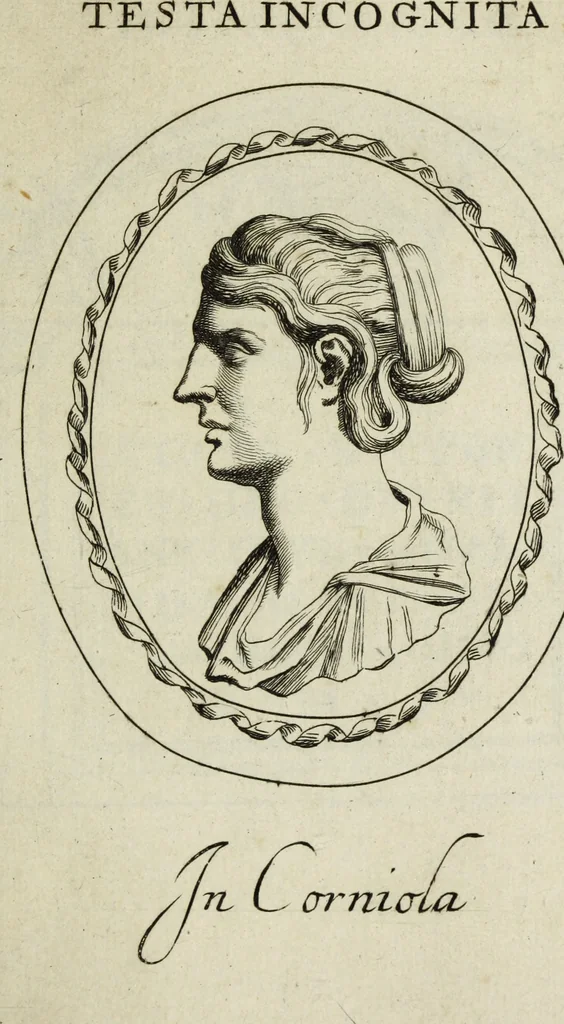 An illustration from Gemmae et sculpturae antiquae, 1694, leaf 742