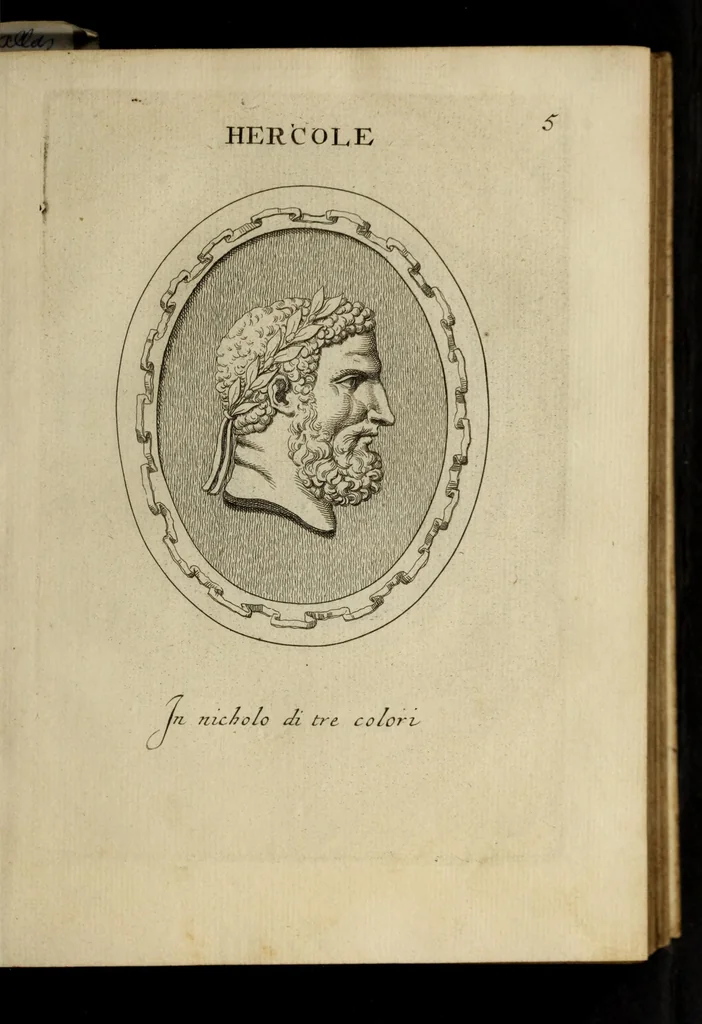 An illustration from Gemmae et sculpturae antiquae depictae, 1694, leaf 143