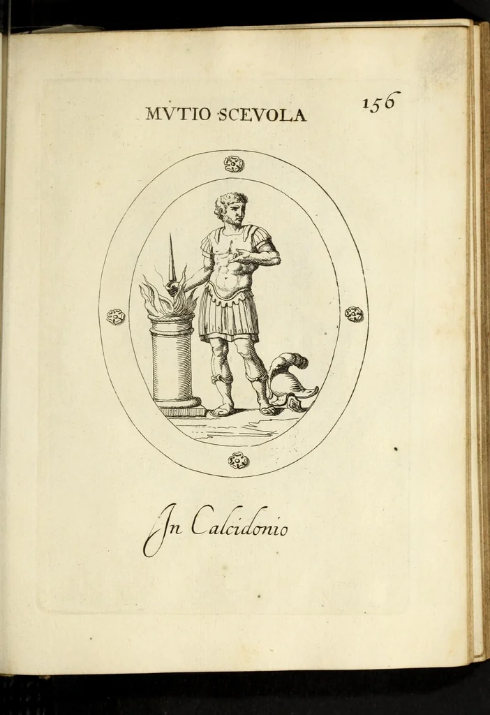 An illustration from Gemmae et sculpturae antiquae depictae, 1694, leaf 425