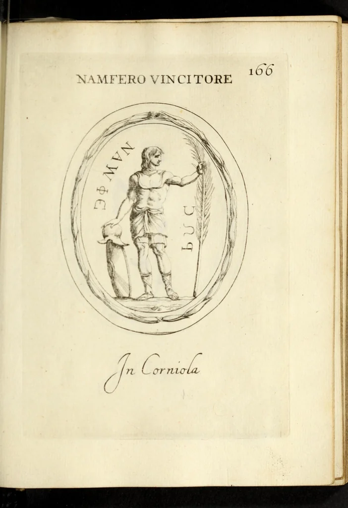 An illustration from Gemmae et sculpturae antiquae depictae, 1694, leaf 445