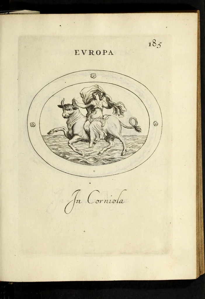 An illustration from Gemmae et sculpturae antiquae depictae, 1694, leaf 483