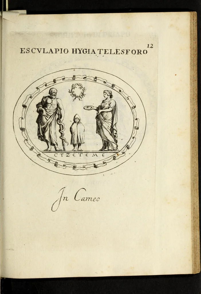 An illustration from Gemmae et sculpturae antiquae depictae, 1694, leaf 649