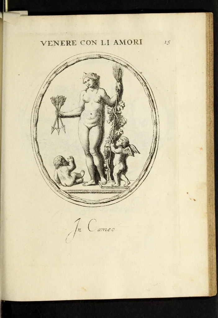 An illustration from Gemmae et sculpturae antiquae depictae, 1694, leaf 655