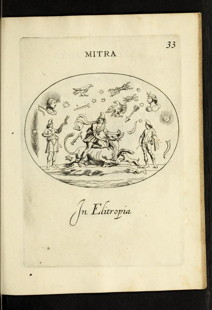 An illustration from Gemmae et sculpturae antiquae depictae, 1694, leaf 691