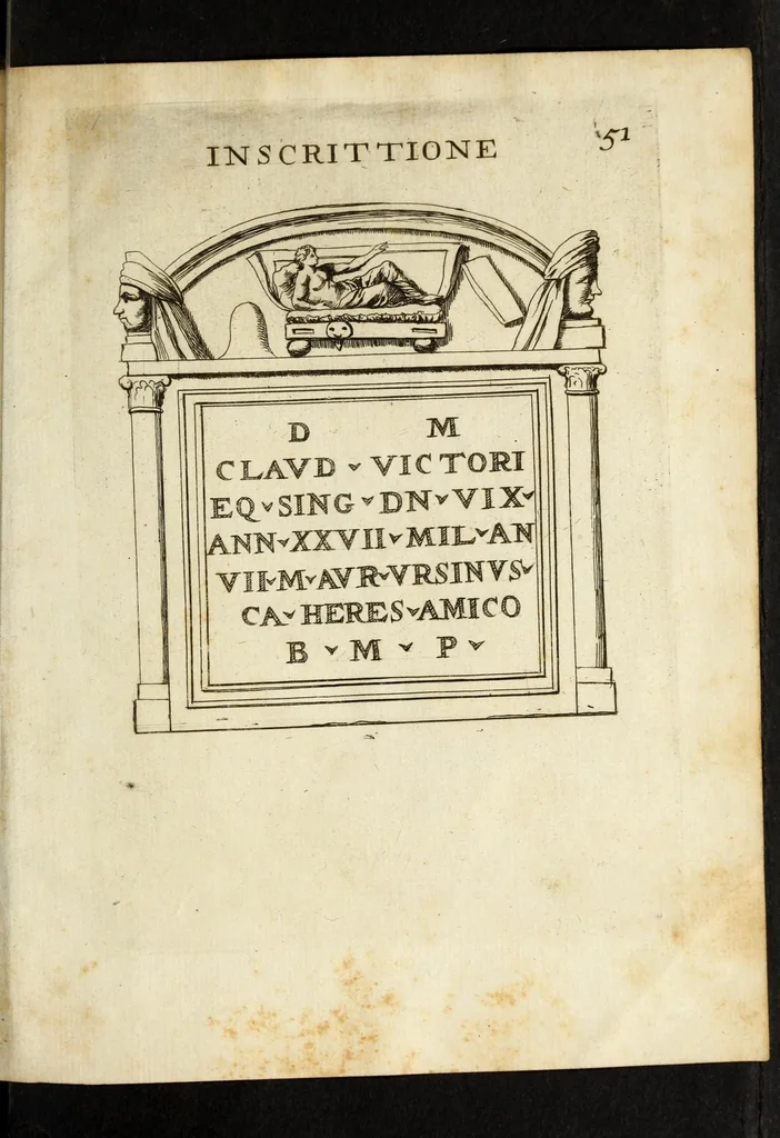 An illustration from Gemmae et sculpturae antiquae depictae, 1694, leaf 727