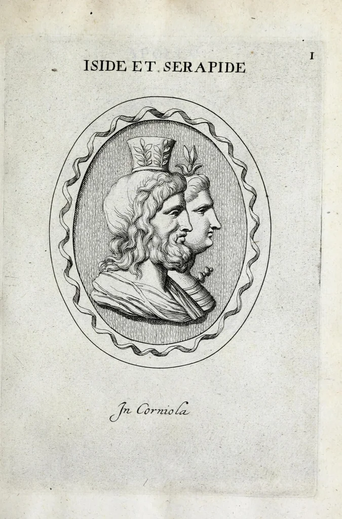 An illustration from Gemmae et sculpturae antiquae depictae ab Leonardo Augustino Senensi : addita earum enarratione, 1685, leaf 137