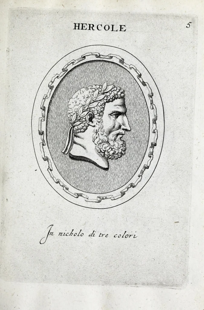 An illustration from Gemmae et sculpturae antiquae depictae ab Leonardo Augustino Senensi : addita earum enarratione, 1685, leaf 145