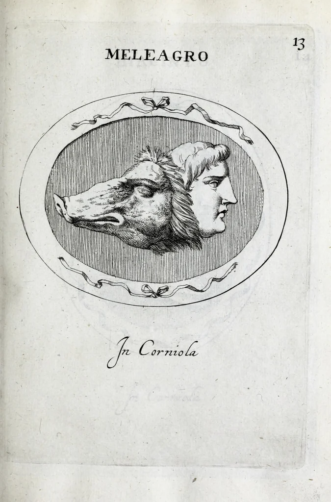 An illustration from Gemmae et sculpturae antiquae depictae ab Leonardo Augustino Senensi : addita earum enarratione, 1685, leaf 161