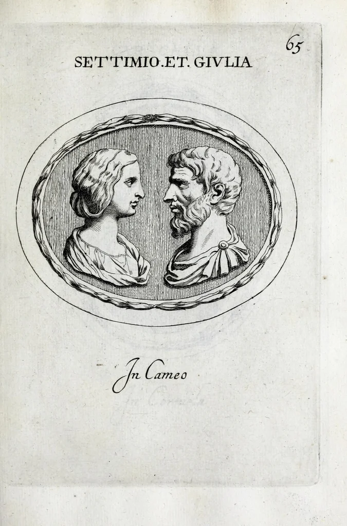 An illustration from Gemmae et sculpturae antiquae depictae ab Leonardo Augustino Senensi : addita earum enarratione, 1685, leaf 265