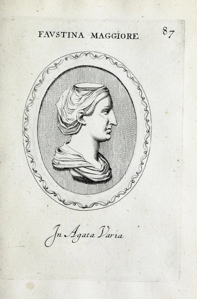 An illustration from Gemmae et sculpturae antiquae depictae ab Leonardo Augustino Senensi : addita earum enarratione, 1685, leaf 309