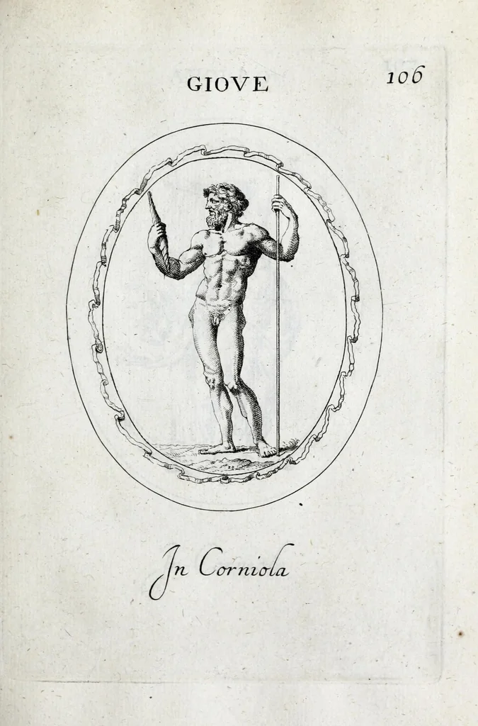 An illustration from Gemmae et sculpturae antiquae depictae ab Leonardo Augustino Senensi : addita earum enarratione, 1685, leaf 347