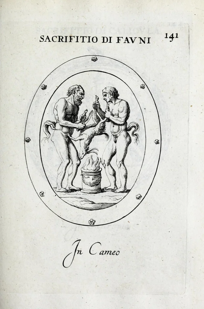 An illustration from Gemmae et sculpturae antiquae depictae ab Leonardo Augustino Senensi : addita earum enarratione, 1685, leaf 419