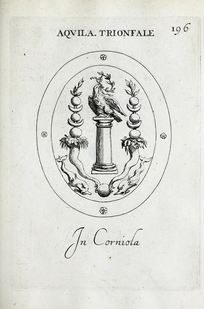 An illustration from Gemmae et sculpturae antiquae depictae ab Leonardo Augustino Senensi : addita earum enarratione, 1685, leaf 533