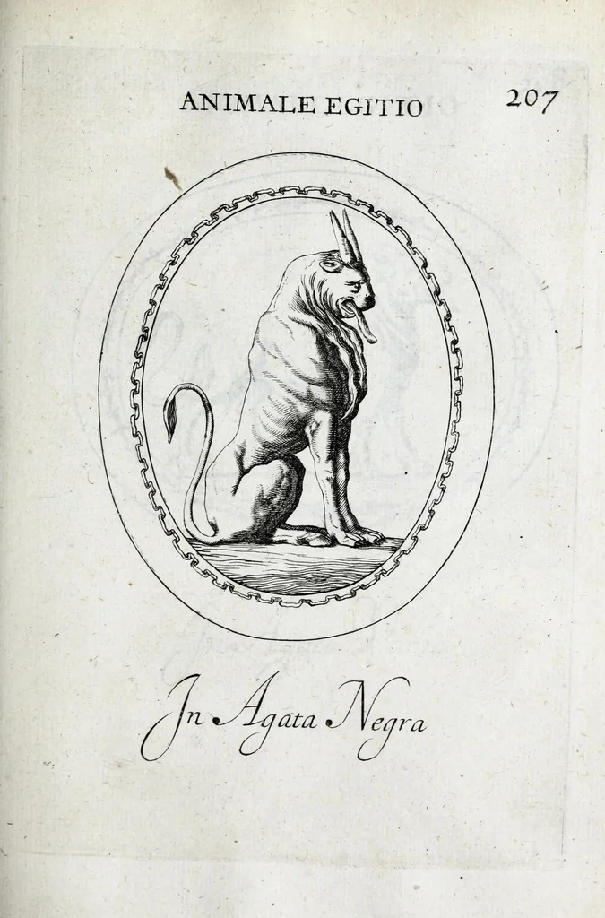 An illustration from Gemmae et sculpturae antiquae depictae ab Leonardo Augustino Senensi : addita earum enarratione, 1685, leaf 555