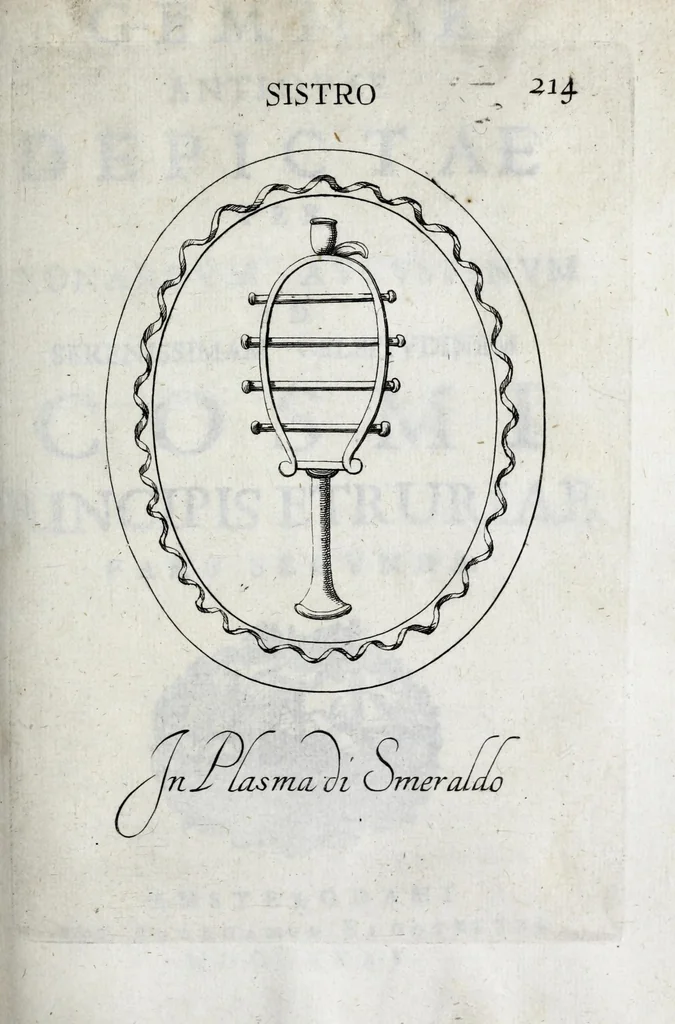An illustration from Gemmae et sculpturae antiquae depictae ab Leonardo Augustino Senensi : addita earum enarratione, 1685, leaf 569