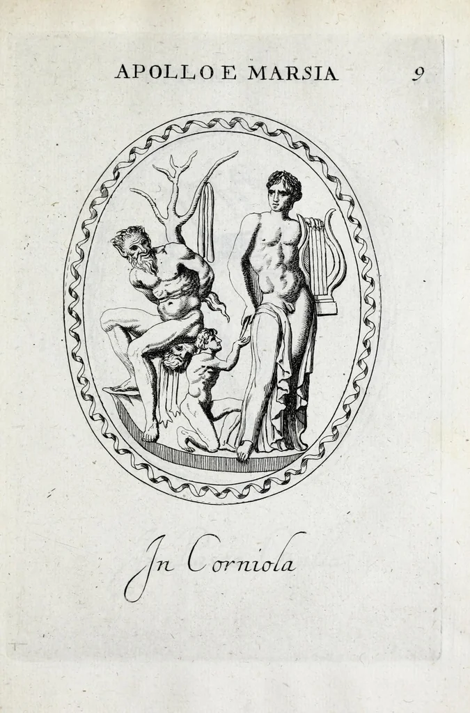 An illustration from Gemmae et sculpturae antiquae depictae ab Leonardo Augustino Senensi : addita earum enarratione, 1685, leaf 675