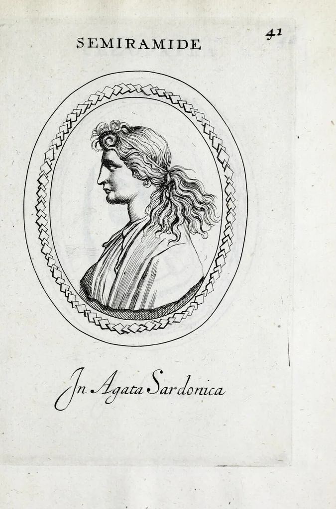 An illustration from Gemmae et sculpturae antiquae depictae ab Leonardo Augustino Senensi : addita earum enarratione, 1685, leaf 739
